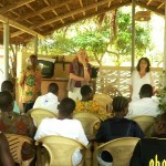 Incontro con gli studenti universitari a Lomè