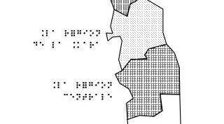 Carta braille del Togo: vista generale